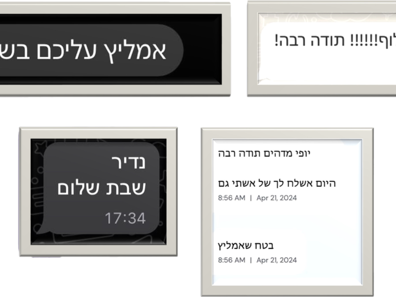 הסבר על כתבת תדמית לעסק 150 ₪