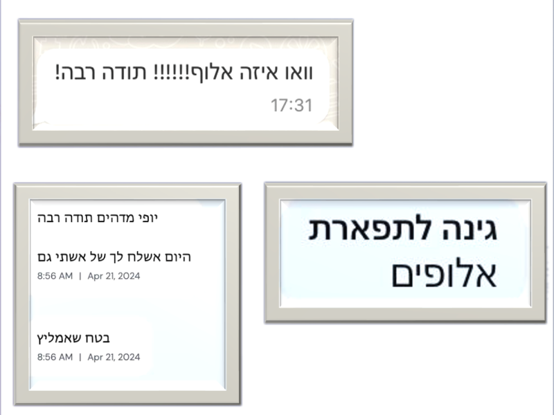 הסבר על כתבת תדמית לעסק 150 ₪