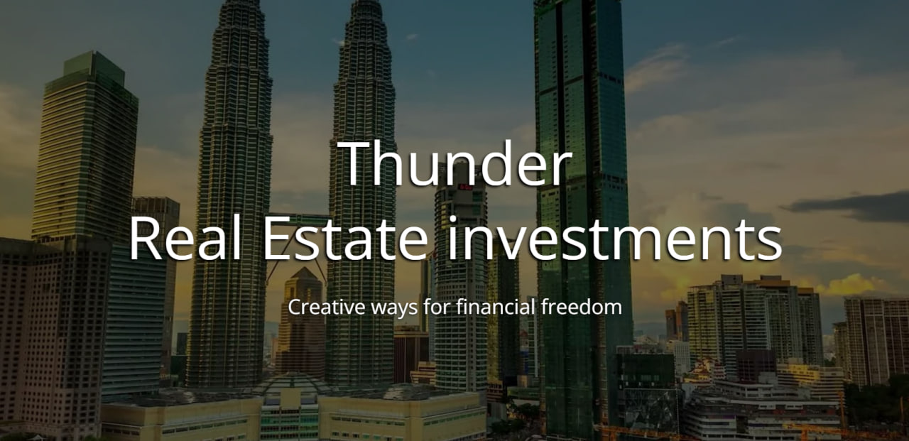 Thunder real estate investment | פודקאסט | על ''השקעות נדלן מסביב לעולם'' | ברק צור