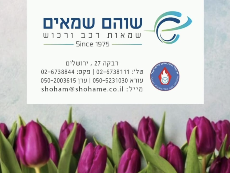 עזרא שוהם | משרד שמאות רכב ורכוש | שמאות רכב | שמאות רכוש | שירות מקצועי בירושלים, מודיעין והסביבה